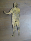 Antique Bronze Bare Knuckle Fighter 10 x5 
