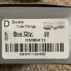 Box Of 10 Swagelok Ref  Ss-810-1-12 Ssp Duolok Issd8mc12 1 2in Tube X 3 4in Npt 