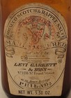 Antique Levi Garrett   Sons Tobacco Scotch   Rappee Snuff Empty Bottle And Cork