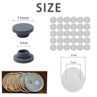 100pcs Self Healing Injection Ports 13mm  120pcs Synthetic Filter Stickers
