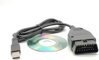Obd2 Usb Diagnostic Cable With Ft232rl Chip For V-ag Vehicles  Kkl 409 1