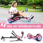 6 5   Self-balancing Electric Hoverboard   Go Kart Bluetooth Led Wheels 7 5mph