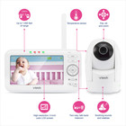 Vtech Vm5262 5  Digital Video Baby Monitor W Pan   Tilt Camera - 1000 Feet Range
