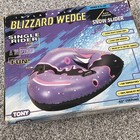 Vintage Blizzard King Wedge Snow Tube Inflatable Brand New Old Stock Sealed