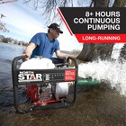 Northstar Extended Run Semi-trash Pump  3in  Ports  15 850 Gph  3 4in  Solids