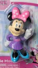 Disney Junior Minnie Mouse Just Play Purple Dress Cake Topper Pvc Figure