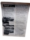 1959 Detroit Auto News Cadillac Thunderbird Rambler Buick Opel Article