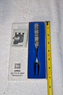 Vtg  Hardanger Konge Tinn  Pewter Handle  Norway Viking  Pickle olive Fork Nos