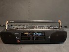 Sony Cfs-w494 Vintage Double Cassette Radio Recorder Working Japan Retro Boombox