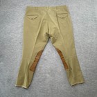 Vtg Tailored Sportsman Riding Breeches Mens 38 English Made Usa Suede Equestrian