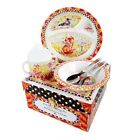 Brand New Mackenzie Childs Fox Toddler s Dinnerware Set