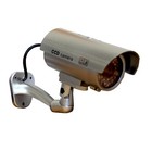 2x Dummy Security Camera Fake Waterproof Led Light Home Surveillance Outdoor 