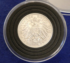 1913 D Germany Bavaria 2 Marks - Otto - Rare Key Date Silver Coin - Beautiful