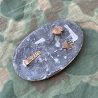 Vintage Civil War Us Belt Buckle Lead Filled Reproduction Yeck Used