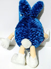 M m s - Blue M - 8  Easter Bunny Plush - Holding Easter Egg - Galeri - Tag
