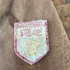 Saskatchewan Boy Scouts International Patch Red Yellow Green - 1960   s Vintage