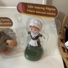 New Solar Powered Thanksgiving Dancing Toy Bobblehead Figures Lot Of 3