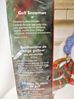 2007 Bucilla Christmas Felt 18  Stocking Kit  golf Snowman  Cardinal 85436 Nip