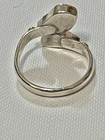 Vtg Native American Sterling Natural Turquoise Coral Ring Sz 10