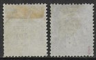 French Morocco Stamps 1891 Yv 7-8 Canc Vf