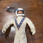 Vintage 1972 Ideal Evel Knievel 7  Bendy Action Figure With Original Helmet