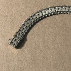 Vintage Taxco  mj-87  Sterling Silver Modernist Bracelet Mexico Chunky