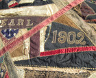 1902 Crazy Quilt -w cross  Anchor  Name  Plus 