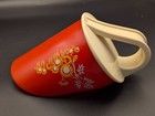Vintage 1972 Avon Flower Power Scoop - Burnt Orange Daisy Bath kitchen Decor