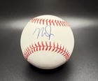 Mike Trout Signed Autograph Manfred Omlb Official Major League Baseball Psa dna