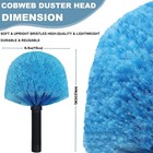 Cobweb Duster Head Brush-twist-on Spider Web Brush For Outdoor   Indoor
