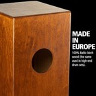 Meinl Percussion Jam Cajon Box Drum With Snare And Bass Light Brown natural 