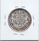 1946 Canada 50 Cents Silver Coin - Au 