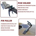 Speedee Music Guitar Capo Tuner Gift Pack Bundle Guitar Tuner Capo Picks   More