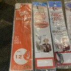 22 Pc Lot Eagle Claw Snelled Fish Hooks Size 2 4 6 8   12 Gold Egg Master Open