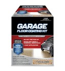 2-part Epoxy Garage Floor Coating Kit - High-gloss  Stain Resistant  Indoor Use 