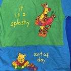 Vtg Disney Winnie The Pooh It   s A Splashy Sort Of Day Shirt Toddler 4t 90s  420