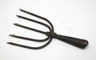 Vintage 5 Tine Frog fish Spear Head Gig Gigging 10 5  Long Iron Spear Fishing