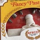 New Vintage Ateco Fancy Pastry Decorating Set 334 Icing Bag Piping Nozzles Tips 