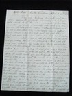 Civil War Soldier Letter  Burning The  Parole Camp   Carving  Gifts For Family