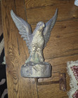 Antique Copper Full Body Winged Eagle Weathervane Type Architectural Salvage