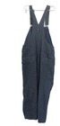 Vtg Usa Works Sz 40x31 Railroad Stripe Adjustable Strap Carpenter Bib Overalls