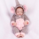 Full Body Vinyl Silicone Reborn Baby Dolls Realistic Soft Newborn Girl Doll Gift
