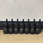 Motorola Cls1110 X 7  Uhf Radios Walkie Talkies With 6 Pocket Multi-unit Charger