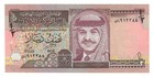 Jordan 1 2 Dinar  1997  - King Hussein fortress  P-28b  B220b Unc