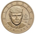 1 Roll 25 Coins 2026 Donald J  Trump Dollar Uncirculated Possible July 4 Privy