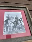 Lone Ranger   Tonto Professionally Framed Photos  Frame Size 35   x16    Please Read