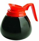2 Pk - 64 Oz  Commercial Coffee Pot carafe decanter- Decaf Orange New For Bunn