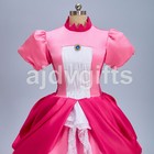 Princess Peach Costume   Princess Peach Dress For Cosplay   Christmas Parties  