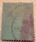 Great Britain Stamp Scott  114  2 1 2p  Queen Victoria  Used Lilac   Blue  b 