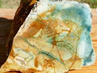 Tcr Mohawk Jasper agate lapidary Rough Slab 108 Grams